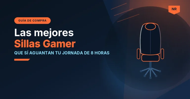 Las mejores sillas gamer para trabajar en México 2026 - portada NetaReview