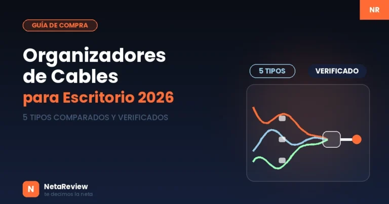 Los 5 Mejores Organizadores de Cables para Escritorio en México [2026]