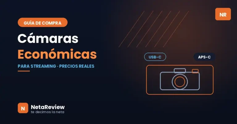Las 5 Mejores Cámaras Económicas para Streaming en México [2026]